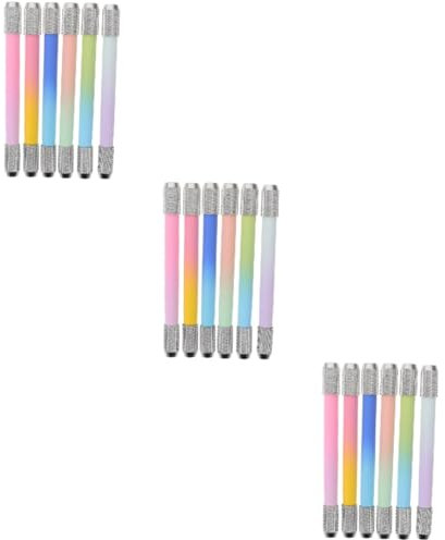 STOBOK 18stücke Teiliges Wiederverwendbare Metall-bleistiftverlängerer Geeignet Für Kunst Und Farbstifte Langlebig Und Verstellbar Für Kreative Projekte Und Bürobedarf