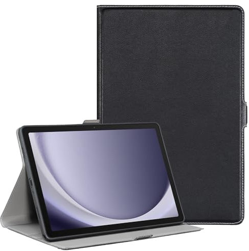 Derwere Funda para Samsung Galaxy Tab A9+ Plus,Ultrafina Magnética para Funda Tablet Samsung A9 Plus,Negro