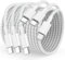 USB C to USB C Charger Cable 1m 3Pack, 60W Type C Cable Lead Long Fast Charging Power for Apple iPhone 15 Plus/15 Pro Max, MacBook Pro 2021/2020, iPad Pro 12.9/11 inch/Mini/Air 5/4, Samsung, Pixel