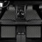 ATTLGR Anpassen Auto Fussmatten Für BMW 3er E92 E93 318i 320i 325i 328i 330i 335i 320d 325d 2008-2012,Komplettset Wasserdichtes Rutschfestes Fußpolster,Allwetter Fußmatten Teppich Matte Set