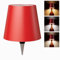WOKWOYIO Lampe bouteille sans fil rechargeable, contrôle tactile, intensité variable en continu, 3 températures de couleur, kit d'abat-jour pour bar, restaurant, décoration de chambre