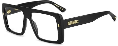 DSQUARED2 Brille D2 0166 Größe 56-16 mm Schwarz/Eye size: 56 - Bridge size: 16