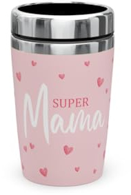 LaVida Zeit für Dich Edelstahl Thermobecher to go 250 ml Supermama