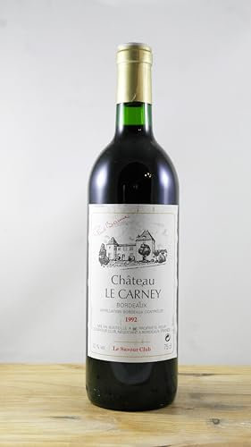 Château le Carney Bouteille de Vin Millésime 1992