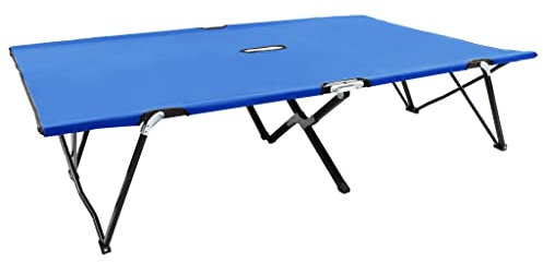 Generisch Doppelliege Klappbar Blau Stahl,jiangboyue-47759