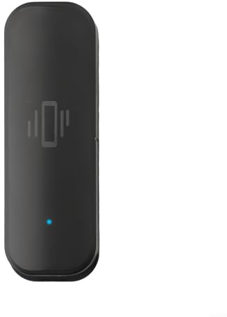 Para sensor de vibración Zigbee, para detector de movimiento inteligente Tuya, con monitoreo remoto en tiempo real, recordatorio de vibración y batería baja, para seguridad del hogar (para Zigbee