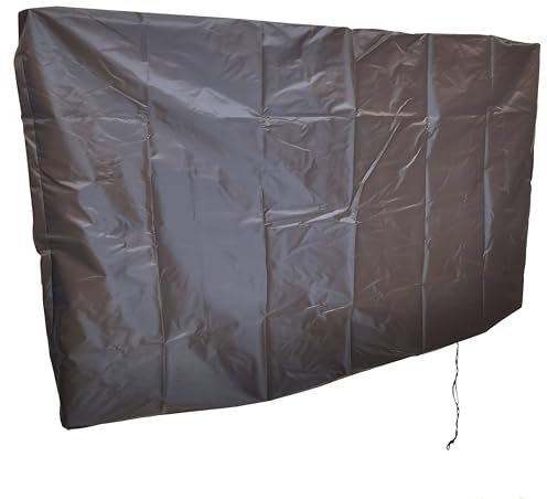 Indoor TV Dust Cover, 55 TV Display Protectors, Lobby Televison Snowproof Dustproof Jacket Wrap for Hanging Wall Mount TV 55 Inches