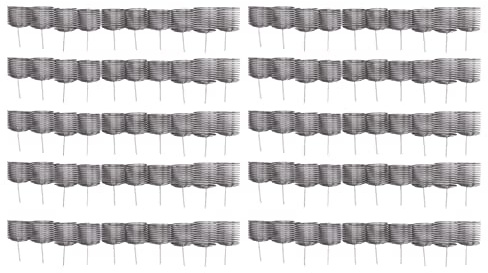 Gsycle 100PCS Fertilizer Mesh Basket, Column Shape Stainless Steel Nutrition Bonsai Fertilizer Box Tools for Garden Nursery Small (S M L XL XXL)