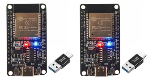 Koolenry BTC Mining Pro Kit: 2PCS Solo Miner 850KH/S Hashrate, Bitcoin BTC Miner ESP32, WiFi Low Power for Home Office