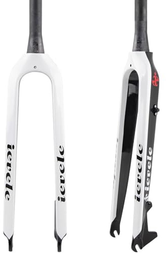 KUNYOS Carbon Fiber MTB Starrgabel 26/27.5/29 Scheibenbremse Mountain Bike Gabel 1-1/2 Tapered Bicycle Front Fork QR 9Mm