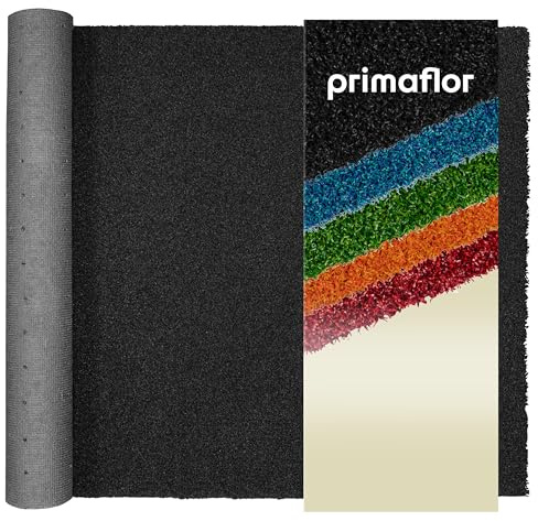 Primaflor Kunstrasen Wellness | Anthrazit 200 x 300 cm | 2,00 m oder 4,00 m breit | 12 mm | wetterfest | robuster Rasenteppich | Outdoor-Bodenbelag für Sport und als Bootsdeckbelag