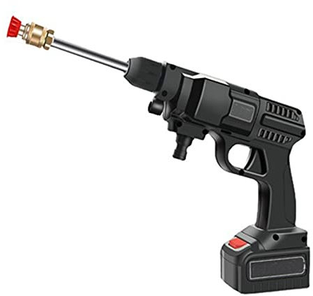 WZCXYX Lavadora De Automóviles Inalámbricas Lavado De Autos De Alta Presión Pistola De Agua Portátil De Alta Presión De Espuma De Lavado De Alta Presión para Batería(Color:12v Lithium Battery)
