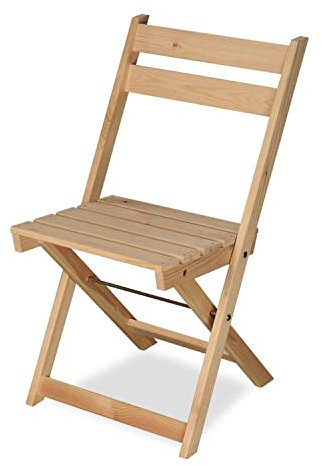 Kühnel Gartenstuhl Palma aus Holzmassive, Natur, H: 82 cm; B: 44 T: 54 Sitzhöhe: 45 cm