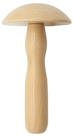 Stopfpilz aus Holz, Stickset zum Selbermachen, Stopfen von Pilzen, Stopfen aus Holz, für Socken, Kleidung, Heimwerken, Nähen, Zuhause, Reisen, Handwerk