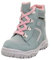 superfit Husky, Stivali da neve Bambine e ragazze, Verde Chiaro Rosa 7500, 22 EU Stretta