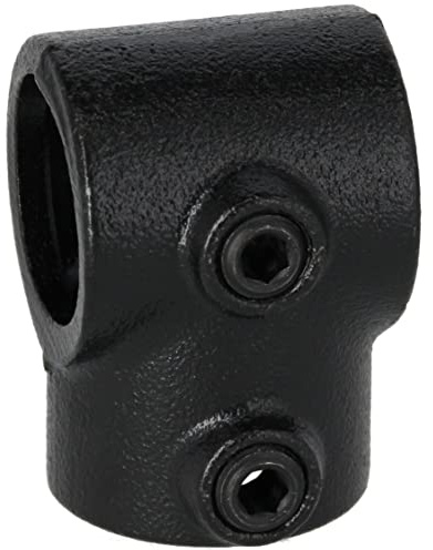 Rohrverbinder T-Verbinder schwarz 1 (33,7 mm), 90° - kurz AVERDE
