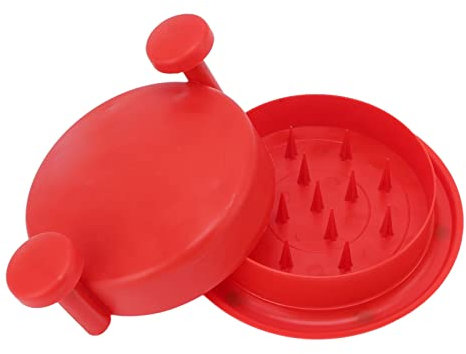 Trituradora de Pollo, Herramienta Profesional de Trituradora de Pechuga de Pollo, Herramienta Multiusos para Triturar Carne para Verduras, Carne de Cerdo Tirada, Pollo (Rojo)
