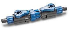 OASE 91582 ShutOff Valve 12/16, Doppelabsperrhahn zur Wasserflussregulierung, mit Trennfunktion, 12 und 16 mm Schlauchanschluss