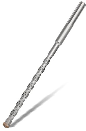 Foret SDS MAX - 20 x 600 mm - Avec 4 tranchants en carbure - Foret à béton - Idéal pour percer dans la pierre, le béton, la pierre naturelle, le mur de brique
