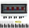 GTYORUS Boîte Photovoltaïque,DC überspannungsschutz PV Solar Trennschalter mit Solarstecker 4 String 500V Photovoltaik DC Leitungsschutzschalter Blitzschutz Erdung für PV Anlage(4 in 4 out,40A)
