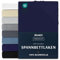 Dreamzie Premium Spannbettlaken 120x200 cm, Spannbetttuch für Dicke Matratzen bis zu 22 cm, Bettlaken 100% Jersey Baumwolle, 150 g/m², Oeko-TEX Zertifiziert - Dunkelblau
