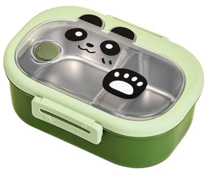 DASIAUTOEM Lunchbox Kinder, Bento Box mit Trennwand Isolierte Lunchbox Frühstücksbox Leicht zu Reinigende Bento-Boxen Brotzeitbox Auslaufsicher für Kinder und Erwachsene