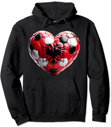 Albanien 2024 Trikot Portugiesische Flagge Albanien Spanier Pullover Hoodie