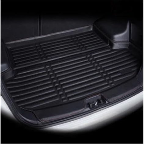 Bandeja Maletero para Nissan para Qashqai para J11 2014-2018 5 Plazas Revestimiento Maletero Trasero Coche Alfombrilla Maletero Bandeja Suelo Alfombrillas Maletero(Negro)
