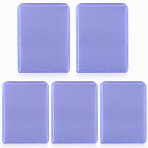 Zhufas 125 Stück Toploader, 3x4 Clear Regular Kartenhülle, für Sammelkarten Pokemon Karten wie diese, Baseballkarten, Sportkarten