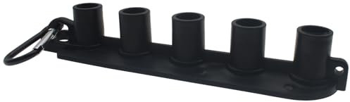 HAJXZH 1 PCS Pressure Washer Tip Holder Plastic 5 Holes Quick Connect Spray Nozzle Holder for Storing High Pressure Nozzle Tips