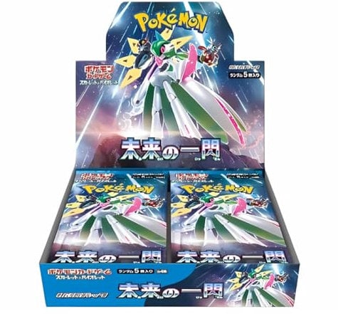 Future Flash Japanese Pokemon Booster Box (30 Packs) | Scarlet & Violet Set | Pokémon Trading Cards | 30 Booster Packs | TCYM Authenticated | Pokemon TCG Pack | Japanese Paradox Rift |