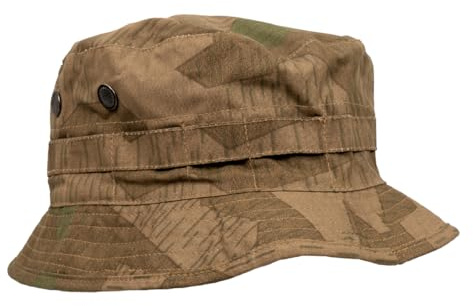 Epic Militaria Fischerhut aus Baumwolle, Splinter-Camouflage, Splinter Camo, Large