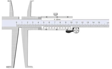 Messschieber-Messwerkzeug, hochpräzise, ​​Lange Klaue, Innendurchmesser, innere Nut, Messschieber, Messwerkzeuge, Instrument, präzise Messungen (9–200 mm)