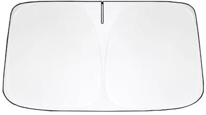 Compatible con Mercedes Benz Clase C W203 Sedan 2000-2007, parasol plegable portátil para parabrisas de coche, mantiene tu vehículo fresco