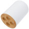 Ciieeo 1Pezzi Tazza Lavaggio per Collutorio e Bamboo Design Semplice e Decorativo per Uso e Viaggio Tazza Spazzolino per Mantenere Puliti Spazzolini e Dentifricio