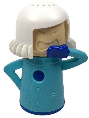 Angry Mom Nettoyeur à vapeur pour four à micro-ondes avec du vinaigre et de l'eau