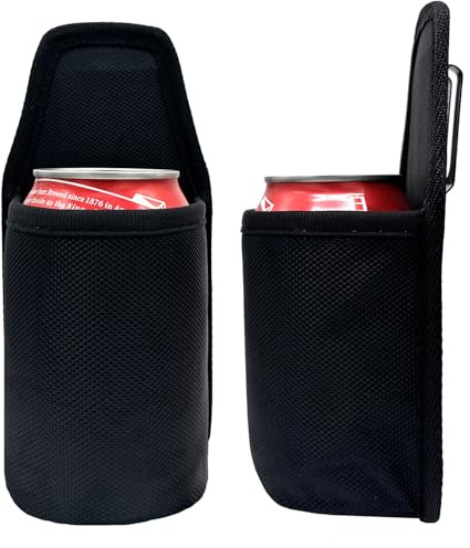 KOSTOO Beer Belt, Beer Holster, Water Bottle Drink Beer Belt Holder, Grilling Beer Gifts for Christmas Men Father Day for Outdoor Beer Drinkers Lovers