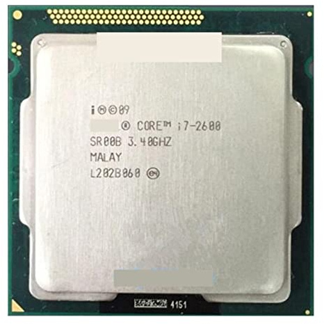 Processeur d'unité Centrale d'origine I7 2600 Quad-Core 3.4Ghz L3 = 8M 95W Socket LGA 1155 CPU de Bureau I7-2600 (fonctionnant à 2)