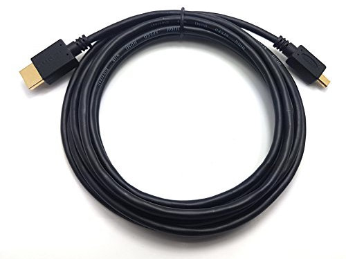 MainCore 3m long Micro HDMI to HDMI Video Audio Cable for Digital Camera/Car Dash Cam/Tablet/Laptop/Video Action Camera/Camcorder ..etc (Available in 0.5m, 1m, 1.5m, 1.8m, 2m, 3m, 5m) (3m)