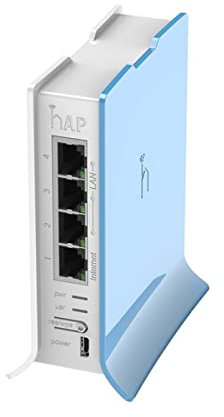 MikroTik RB941-2ND-TC - hAP Lite mit 650 MHz CPU, 32 MB RAM, 4X LAN