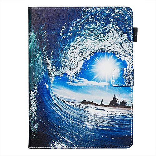 Custodia per Samsung Galaxy Tab A 10.5 2018 SM-T590/T595, Galaxy Tab A 10.5 PU Leather Folio Case, Portafoglio con Silicone Interno Case e Porta Carte(Auto Wake/Sleep)