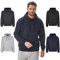 Iron Mountain IMSWT203 Maglione in Morbido Pile con Cappuccio da Uomo, Top in Filato Riciclato Ecologico, Blu Navy, 3XL
