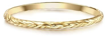 GLANZSTÜCKE MÜNCHEN Damen Ring 925/- Sterling Silber gelbvergoldet 18 Karat Silberring