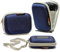 Navitech Blue Shockproof Camera Case Compatible with Sony DSC-WX350 Digital Compact Camera