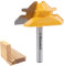 Newdeli 1/4-inch Shank 45 Degree Lock Miter Router Bit, 3/4-inch Stock Joint Router Bit, Suitable for 90-Degree Tenon Joint Woodworking
