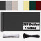 Ufamiluk Windschutz Balkon Anthrazit balkonverkleidung Kunststoff Wetterfest Blickdichte UV-Schutz für Balkon Garten Terrassen die Seite 90x250cm