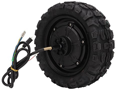 11 Elektrofahrrad Brushless Nabenmotor, 1500W 36V Bis 60V 75Km/h Elektroroller Vorderrad Hinterrad Nabenmotor für Elektromotorrad, Offroad, E Bike Nabenmotor Umbausatz