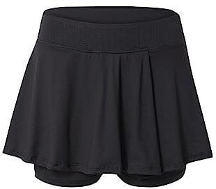 BIDI BADU Damen Crew Wavy Skort - Black, Größe:S