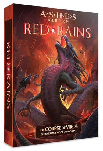 Plaid Hat Games | Ashes Reborn Red Rains The Corpse of Viros Expansion | Kartenspiel | 2 Spieler | ab 14 Jahren | 30-120 Minuten Spieldauer | Englisch