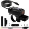 Cargador USB de Motocicleta Impermeable Cargador de Teléfono de Moto QC3.0 Dual USB con Interruptor de Encendido para Coches RV Camiones